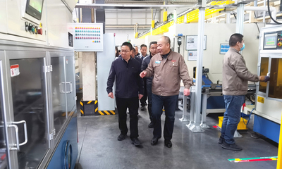 省委財經辦調研組蒞臨甘肅海林中科科技股份，深入調研市場發(fā)展情況